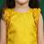 Maroon & yellow combo baby girls silk lehenga choli | traditional party perfect & festive dress