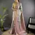 Mint green floral, paisely, zari woven kanjivaram tissue silk saree with blouse
