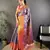 Blue floral, zari woven kanjivaram tissue silk saree with blouse