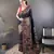 Black floral, meenakari, zari woven pashmina silk saree with blouse