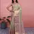 Green floral, zari woven kanjivaram silk saree with blouse