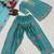 Sky blue embroidery japan satin fully stitched farshi salwar suit set