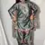 Grey embroidery japan satin fully stitched farshi salwar suit set