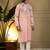 Mens designer viscose silk embroidered work kurta payjama wedding wear