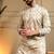 Beige royal silk embroidered work kurta payjama wedding & festive wear