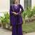 Purple kurta palazzo set