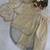 Beige designer farshi salwar suit.