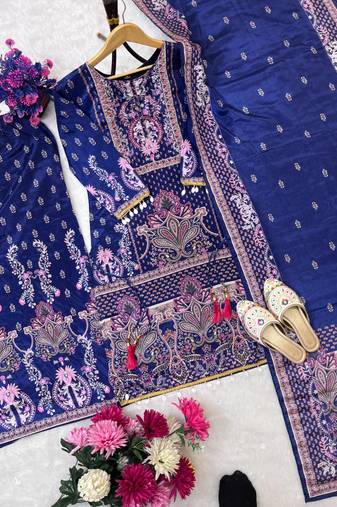 Purple printed kurti