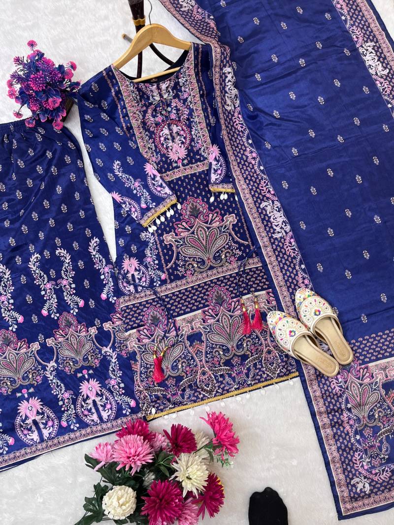 Purple printed kurti