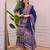 Purple printed kurti