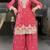 Red zari work kurta set