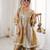 Golden kaftan-style co-ord set