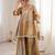 Golden kaftan-style co-ord set