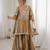 Golden kaftan-style co-ord set