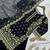 Black designer sharara suit