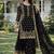 Black designer sharara suit