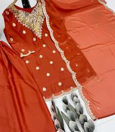 Light brown sharara set