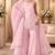 baby pink georgette embroidered sharara set