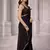 Georgette Saree with Designer Blouse & Golden Lace Border – Party Wear & Wedding Collection