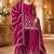 rani pink georgette embroidered sharara set