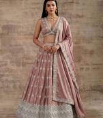 Light-Pink Designer Premium Function Wear Lehenga Choli
