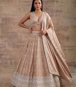 Cream Designer Premium Function Wear Lehenga Choli
