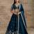 Dark-Teal Designer Premium Function Wear Lehenga Choli