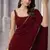 Georgette Saree with Designer Blouse & Golden Lace Border – Party Wear & Wedding Collection