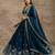 Dark-Teal Designer Premium Function Wear Lehenga Choli