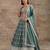 Aqua-Blue Designer Premium Function Wear Lehenga Choli