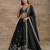 Black Designer Premium Function Wear Lehenga Choli