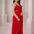 Georgette Saree with Designer Blouse & Golden Lace Border – Party Wear & Wedding Collection