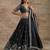 Black Designer Premium Function Wear Lehenga Choli