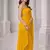 Georgette Saree with Designer Blouse & Golden Lace Border – Party Wear & Wedding Collection