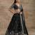 Black Designer Premium Function Wear Lehenga Choli