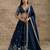Navy-Blue Designer Premium Function Wear Lehenga Choli