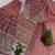 Designer pink floral zari embroidered kurta sharara set with dupatta – party & bridal wear