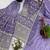 Designer lavender floral zari embroidered kurta sharara set with dupatta – party & bridal wear