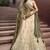 Cream Embroidered Silk Lehenga Choli with Heavy Golden Threadwork & Dupatta | Bridal & Wedding Wear