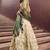 Cream Embroidered Silk Lehenga Choli with Heavy Golden Threadwork & Dupatta | Bridal & Wedding Wear