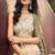 Cream Embroidered Silk Lehenga Choli with Heavy Golden Threadwork & Dupatta | Bridal & Wedding Wear