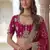 Rani Pink Color Embroidered Lace,Dori,Multi Thread And Zari With Sequins And Zircon Diamond Work Banarasi Silk Saree