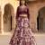 Multicolour Semistitched Croptop Choli With Unstitched Blouse