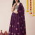 Wine Designer Special Navratri Wear Lehenga Choli