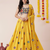 Yellow Designer Special Navratri Wear Lehenga Choli