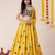 Yellow Designer Special Navratri Wear Lehenga Choli