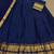 Navyblue Kanchi Cotton Zari Weaving Work Semi-stitched Lehenga Choli with Dupatta