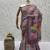 Lavender Color Dori With Printed Work Silk Saree