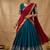 Rama Kanchi Cotton Zari Weaving Work Semi-stitched Lehenga Choli with Dupatta
