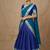 Blue Kanchi Cotton Zari Weaving Work Semi-stitched Lehenga Choli with Dupatta